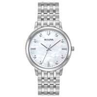 Armbanduhr Bulova Dame Classic in Stahl 96P207 - 96P207